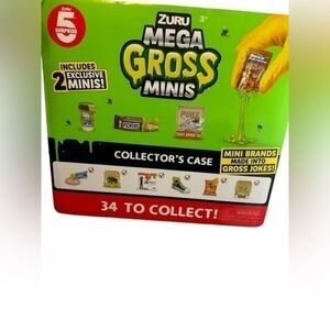 ZURU Mega Gross Minis collectors case includes set of 5 mini